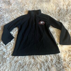 Sara Lynn Togs kids black Georgia fleece
